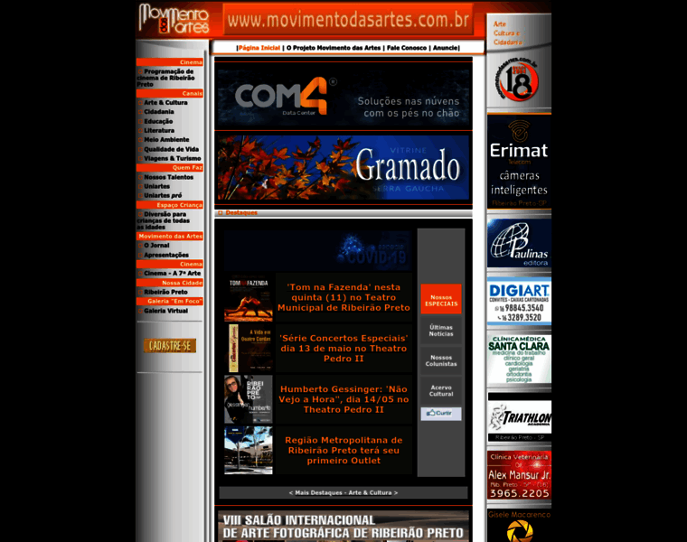 Movimentodasartes.com.br thumbnail