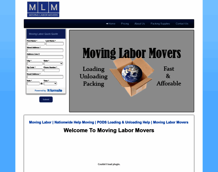 Movinglabormovers.com thumbnail