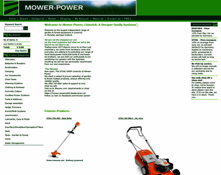 Mower-power.com thumbnail