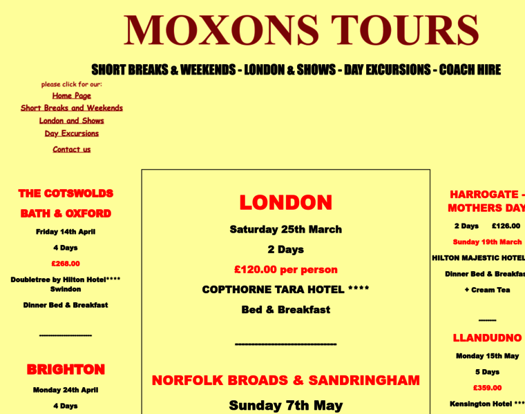 Moxons-tours.co.uk thumbnail
