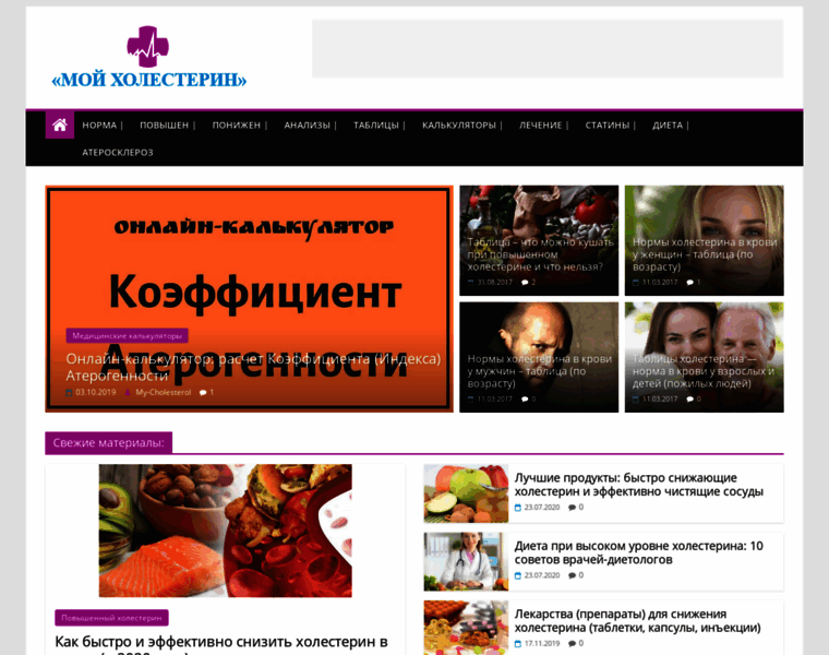 Moy-holesterin.ru thumbnail