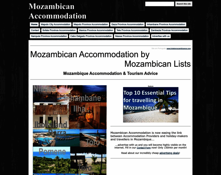 Mozambicanaccommodation.com thumbnail