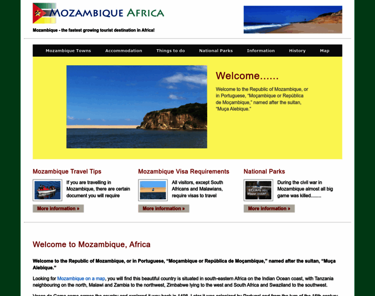 Mozambiqueafrica.net thumbnail