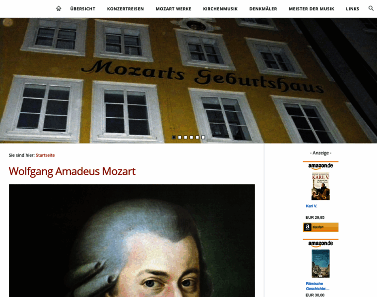 Mozartbiografie.de thumbnail