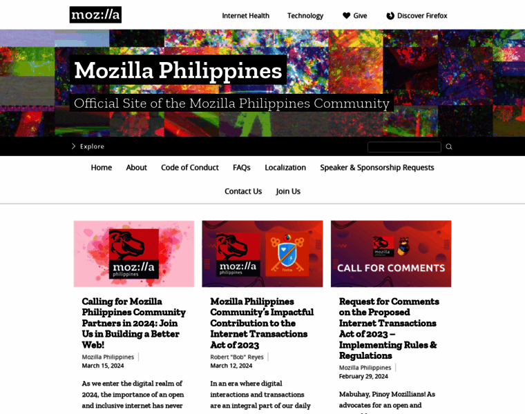 Mozillaphilippines.org thumbnail