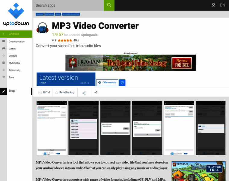Mp3-video-converter.en.uptodown.com thumbnail