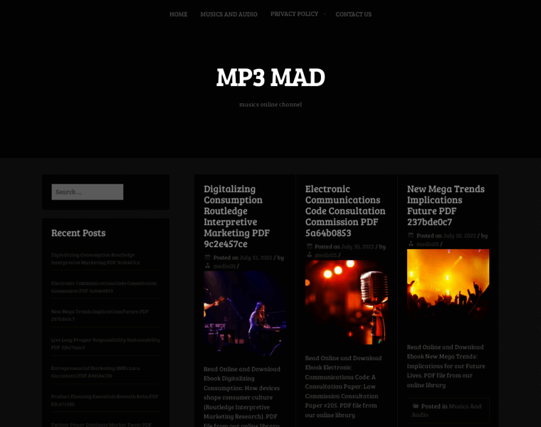 Mp3mad.site thumbnail