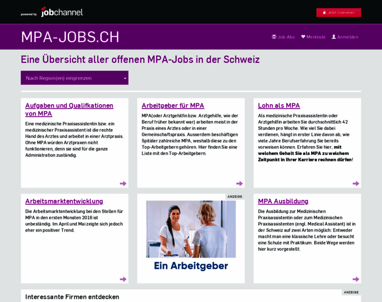 Mpa-jobs.ch thumbnail