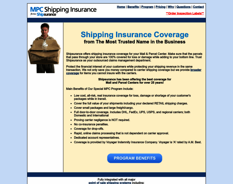 Mpcshippinginsurance.com thumbnail