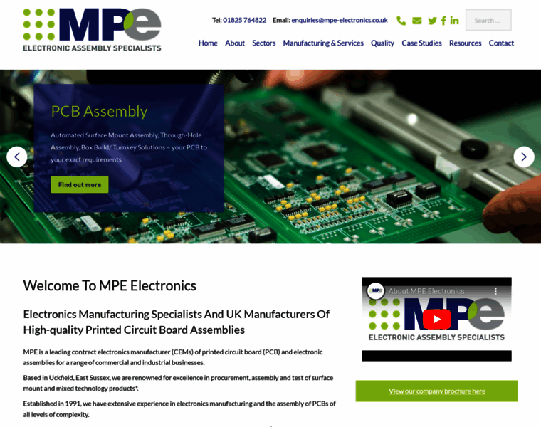 Mpe-electronics.co.uk thumbnail
