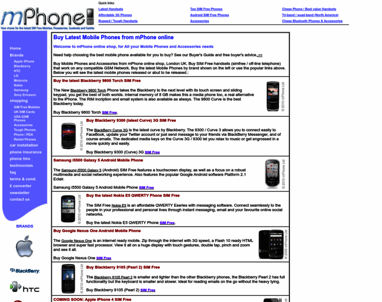 Mphone.co.uk thumbnail