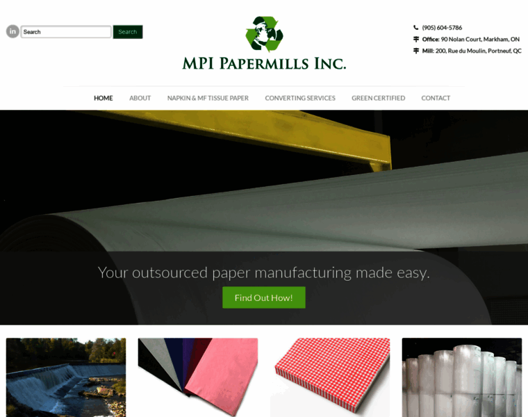 Mpipapermills.com thumbnail