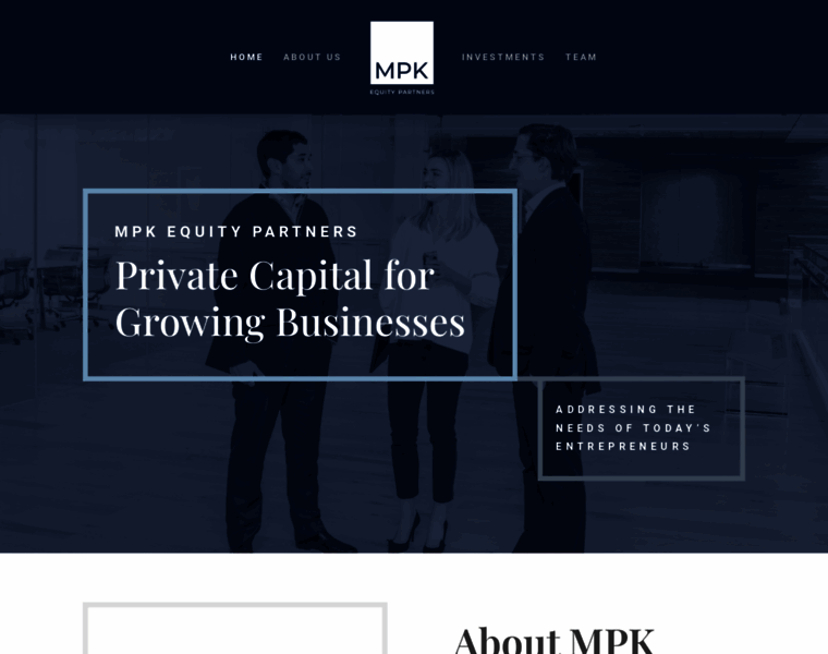 Mpkequitypartners.com thumbnail