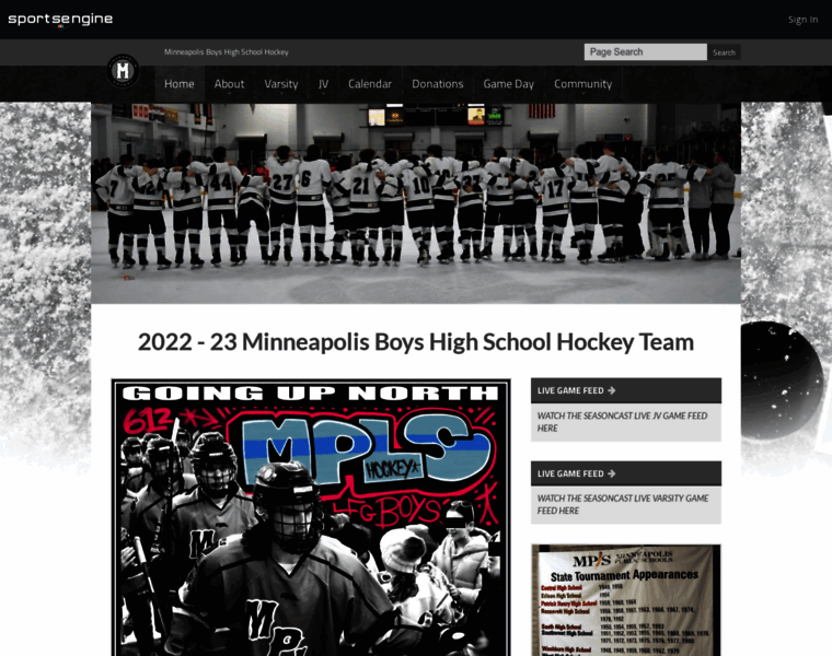 Mplshshockey.com thumbnail