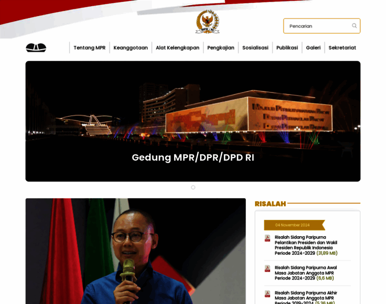 Mpr.go.id thumbnail