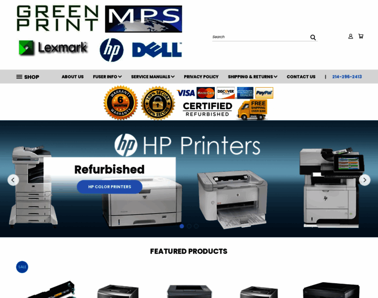Mpsprinters.com thumbnail