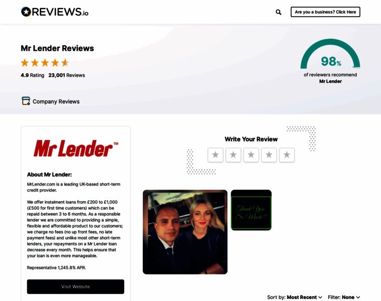 Mr-lender.reviews.co.uk thumbnail