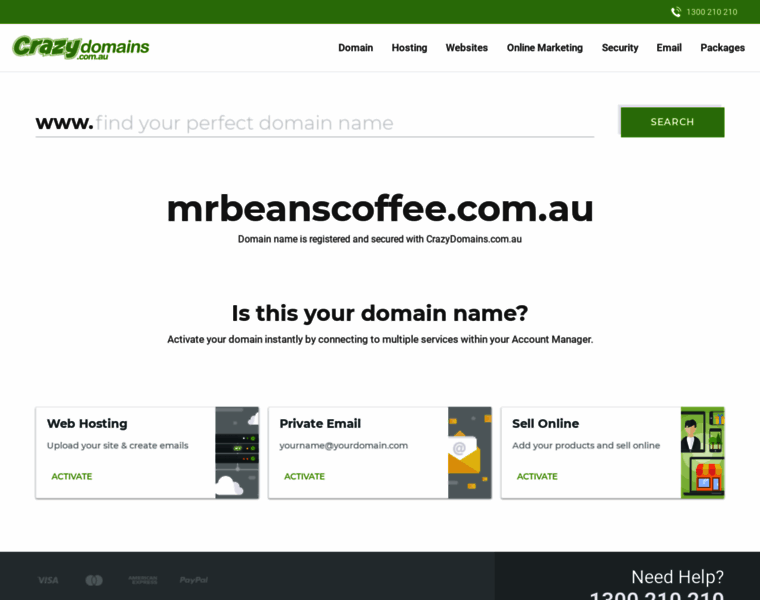 Mrbeanscoffee.com.au thumbnail