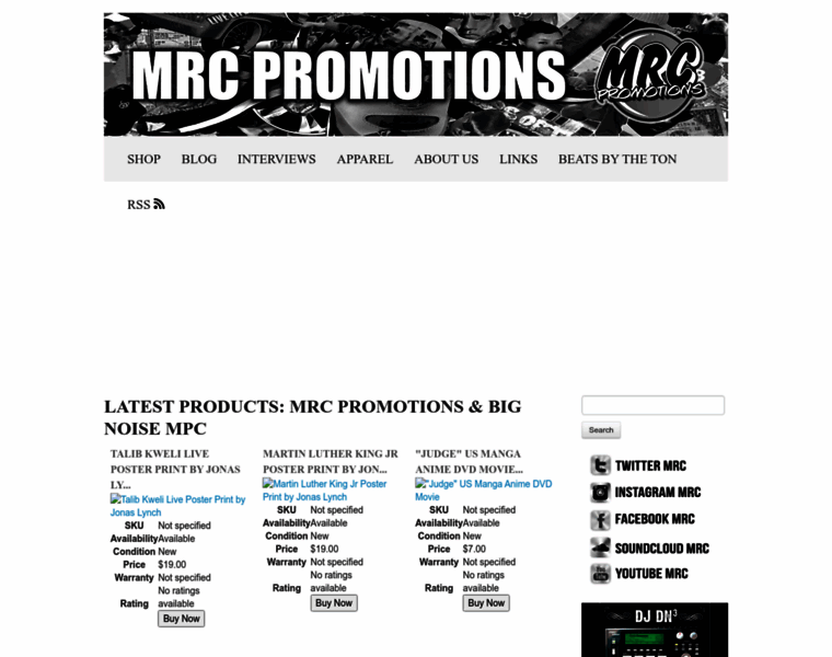 Mrcpromotions.com thumbnail
