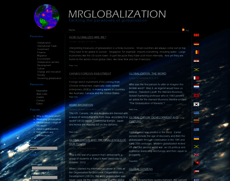 Mrglobalization.com thumbnail