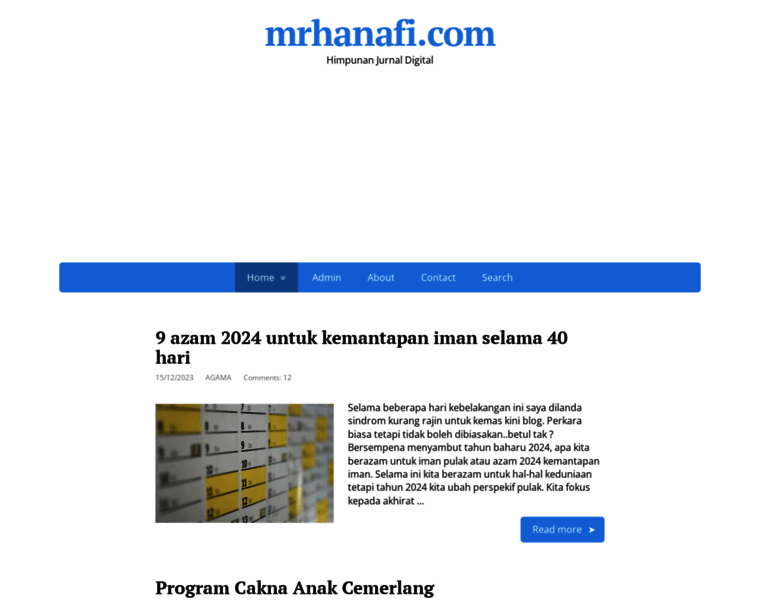 Mrhanafi.com thumbnail