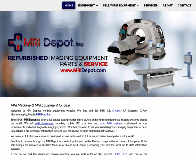 Mridepot.com thumbnail