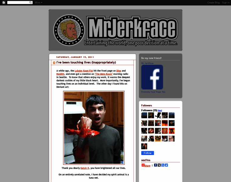 Mrjerkface.com thumbnail