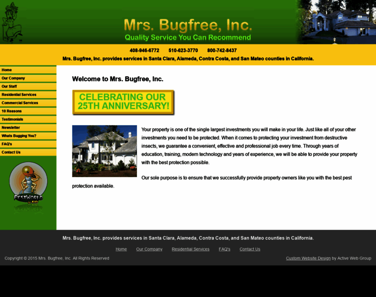 Mrsbugfreeinc.com thumbnail Mrsbugfreeinc.com thumbnail