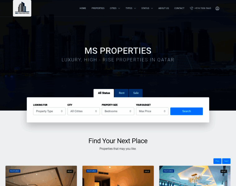 Ms-properties.com thumbnail
