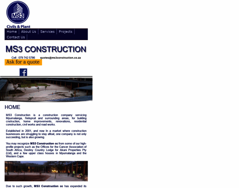 Ms3construction.co.za thumbnail