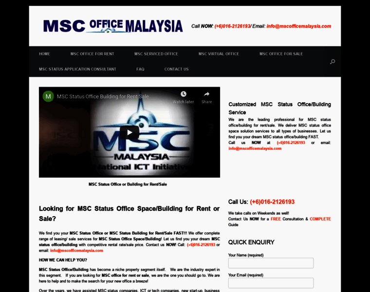 Mscofficemalaysia.com thumbnail
