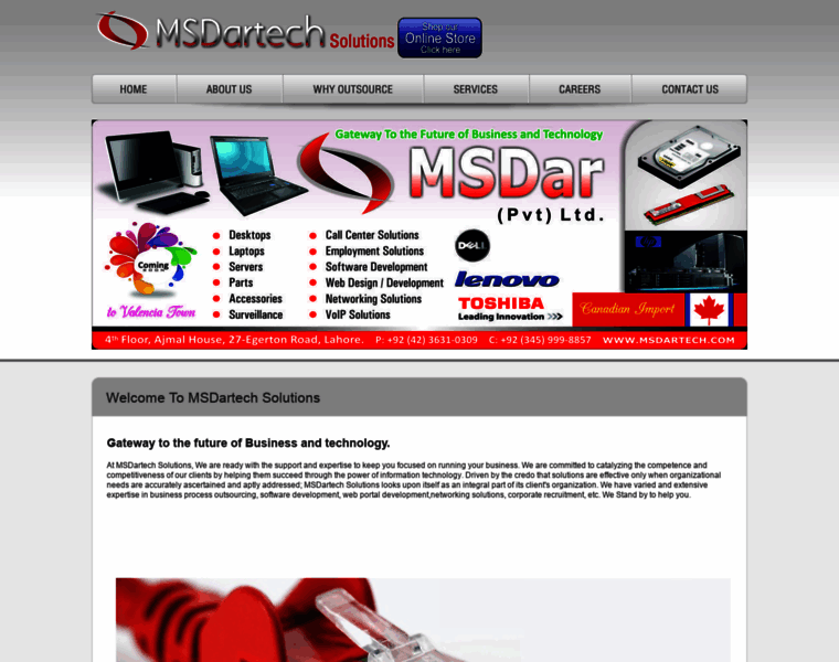 Msdartech.com thumbnail