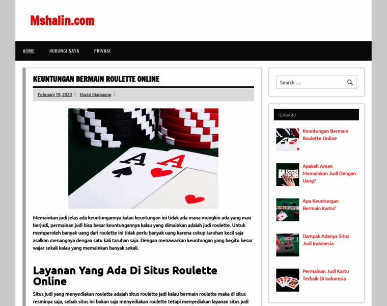Mshalin.com thumbnail