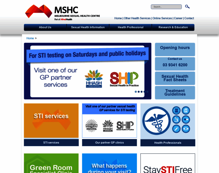 Mshc.org.au thumbnail