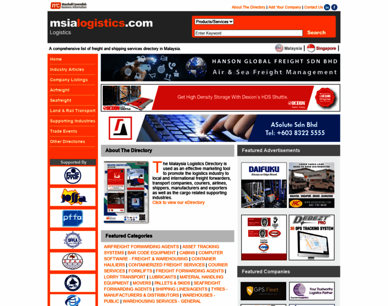 Msialogistics.com thumbnail