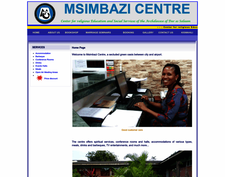 Msimbazicentre.or.tz thumbnail