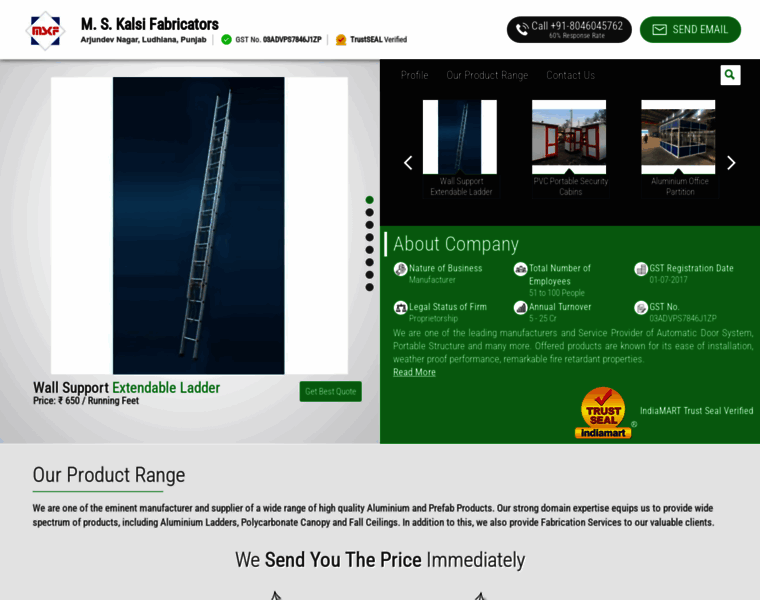 Mskalsifabricator.com thumbnail Mskalsifabricator.com thumbnail