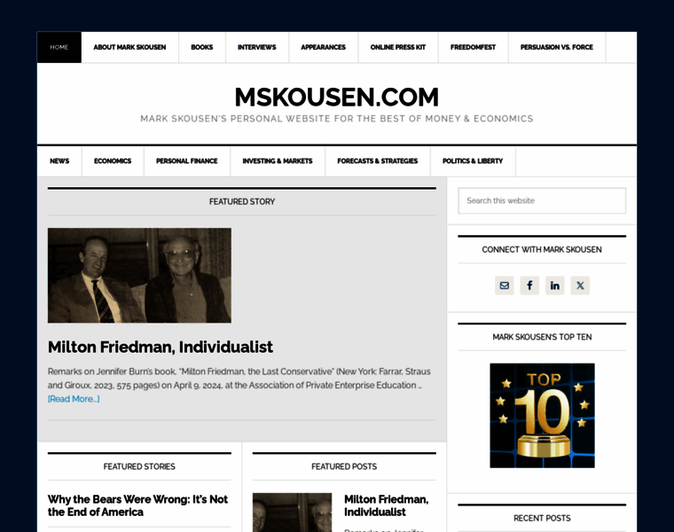 Mskousen.com thumbnail