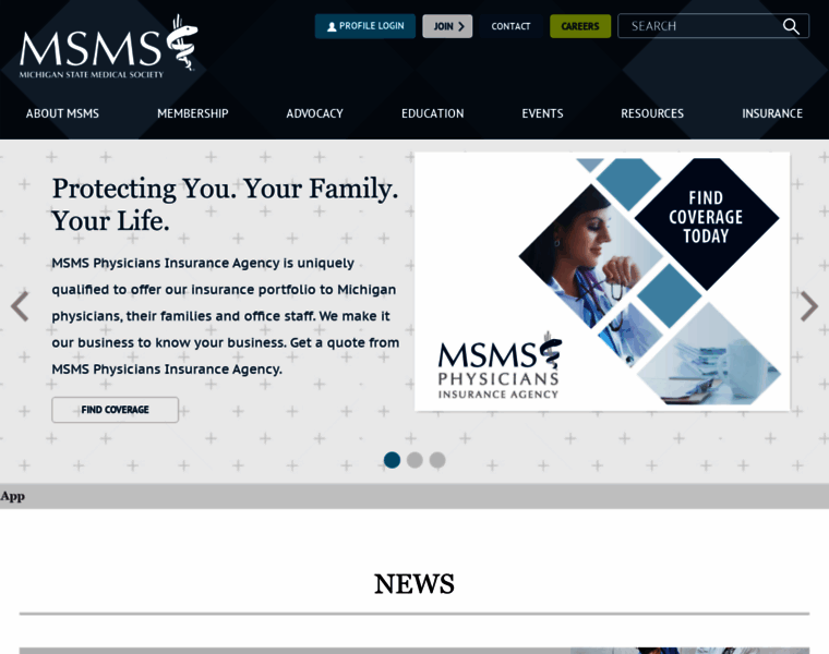 Msms.org thumbnail