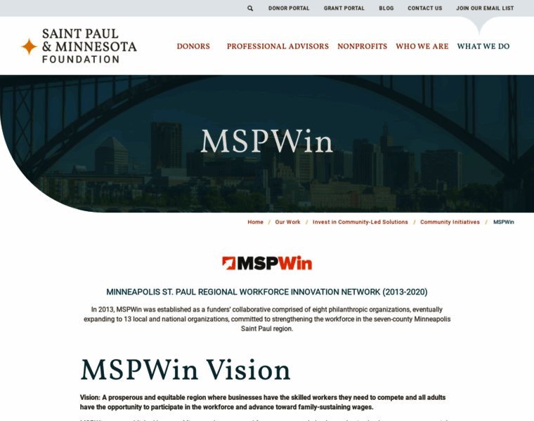 Mspwin.org thumbnail