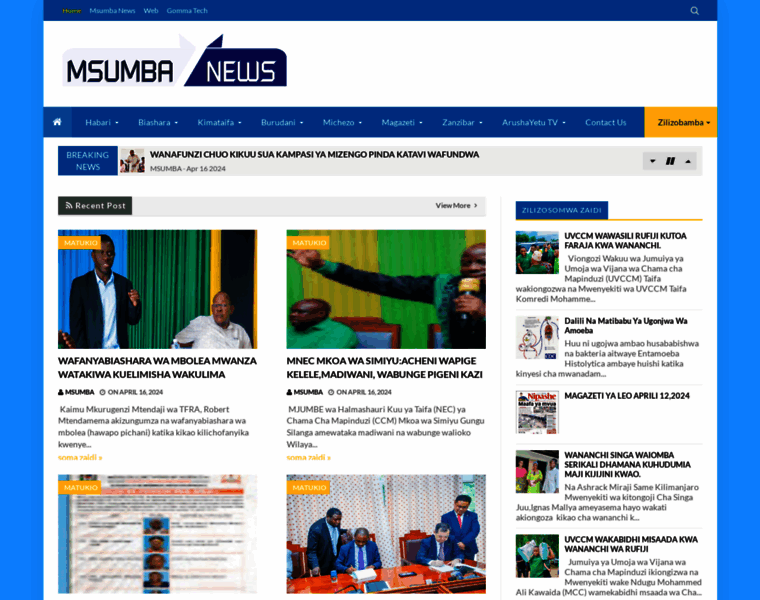 Msumbanews.co.tz thumbnail