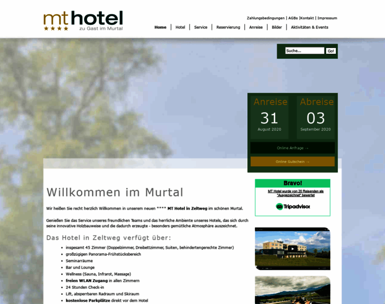 Mt-hotel.at thumbnail