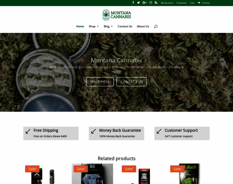 Mtcannabis.org thumbnail