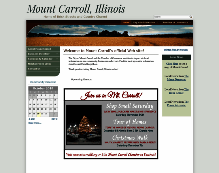 Mtcarrollil.org thumbnail