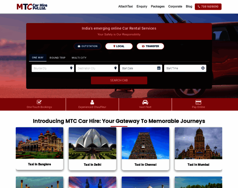 Mtccarhire.com thumbnail