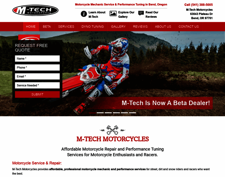 Mtechmotorcycles.com thumbnail
