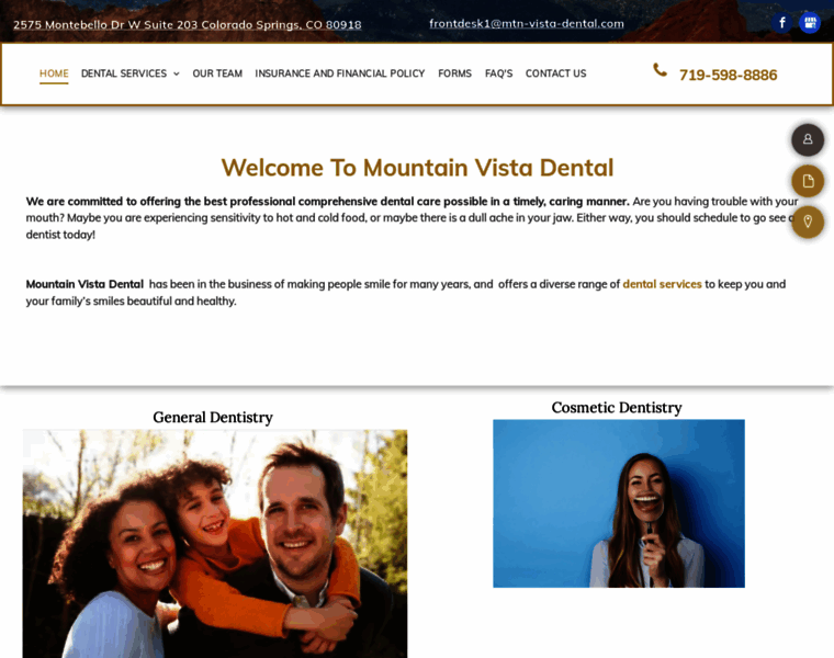 Mtn-vista-dental.com thumbnail