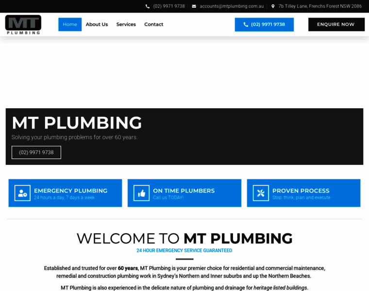Mtplumbing.com.au thumbnail