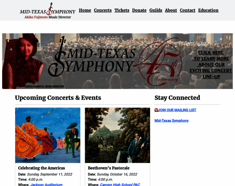 Mtsymphony.org thumbnail