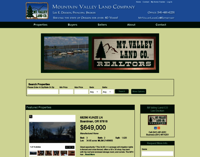 Mtvalleylandco.com thumbnail